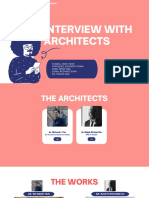 Ar4242 Interview With Architects