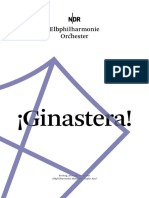Programme Ginastera