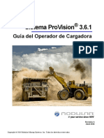 ProVision3.6.1 Loader Operator Guide Spanish