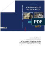 A. Berzovan, At the Borders of the Great Steppe. Late Iron Age Hillforts between the Eastern Carpathians and Prut (5th -3rd centuries BC)