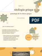 La Mitologia Griega Genealogia de Los Dioses Griegos EXPOSICION