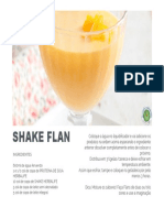4 - Shake Flan - Pudim