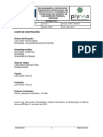 Informe Prospección PCH La Chorrera