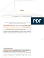 Solicited-Node Multicast IPv6 Address, How Solicited Node Multicast IPv6 Address Are Generated