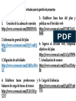 Guías Virtuales para La Gestión de Proyectos PUCE