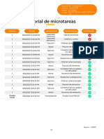 Historial de Actividades