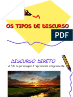 Tipos de Discurso