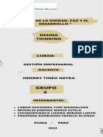 Grupo 2: Desing Thinking