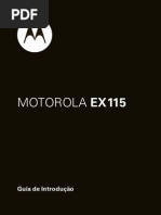 Manual Motorola EX115