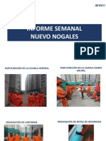 Informe Semanal - Nuevo Nogales