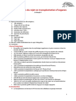 11 - Les Mécanismes Du Rejet en Transplantation D