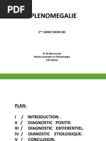 Classification de Hackett des splénomégalies | PDF | Rate | Infection