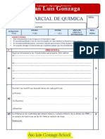 5to de Quimica Examen Parcial 2023