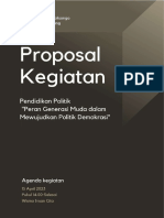 Proposal Kegiatan Pendidikan Politik.