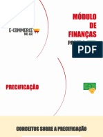 Módulo de Finanças - 3 (Precificação)