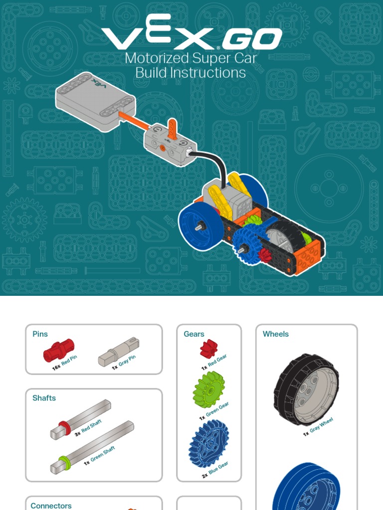 VEX Go Super Car Build Guide | PDF