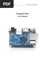 Orangepi One h3 User Manual v3.2