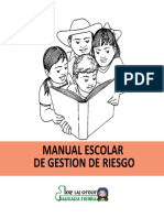 Manual Escolar de Gestión de Riesgos