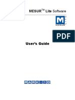 MESUR Lite User's Guide