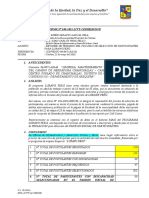 Informe 100-Termino Del Proceso de Seleccion Camino Herradura