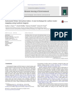 Feysia Et Al 2014. Automated Water Extraction Index