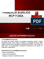 Primeros Auxilios y RCP Noelia