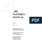 Pastor Manual