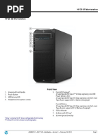 Quickspecs: HP Z6 G5 Workstation