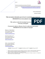 Wiki, Herramienta Informática para La Base de Conocimiento para El Proyecto PROMEINFO de La Universidad de Guayaquil