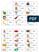 Dominó de Palavras Variadas