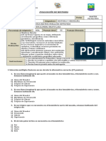 Evaluación Historia Abril