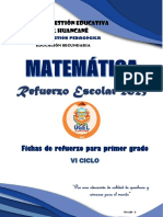 1º Grado Fichas de Re Matemática 2023