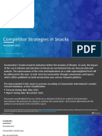 Competitor Strategies in Snacks