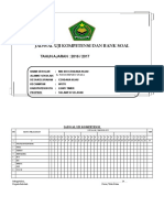 Blanko Jadwal Uji Kompetensi Dan Bank Soal6