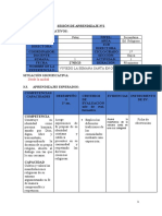 Sesión de Aprendizaje Huamachuco