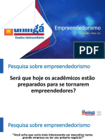 Empreendedorismo - Slides III