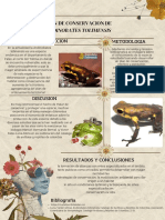 Conservacion de Andinobates Tolimensis - Poster