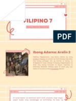 Filipino 7 Ibong Adarna Report
