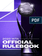 2023 WTA Rulebook 5 4 2023