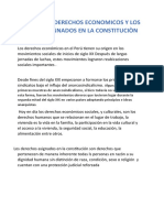 Origen de Los Derechos Economicos y Los Derechos Asignados en La Constituciòn