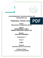 Temperatura, Volumen y Presión, MANÓMETRO Y BARÓMETRO - Jose Eusebio - 3-MMP-1