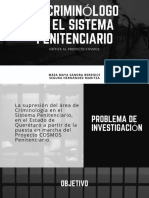 El Criminologo en El Sist Penitenciario