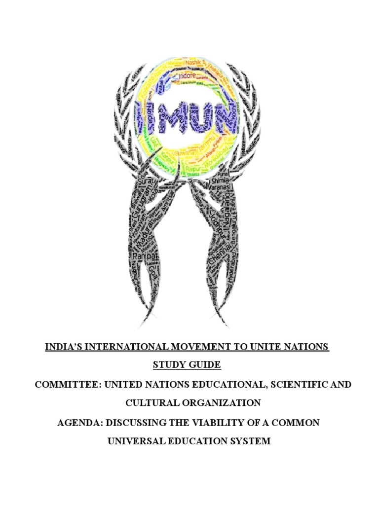 Unesco Discussing The Viability of A Common Universal Education