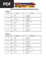 Menu Prasekolah Cikfira Latest