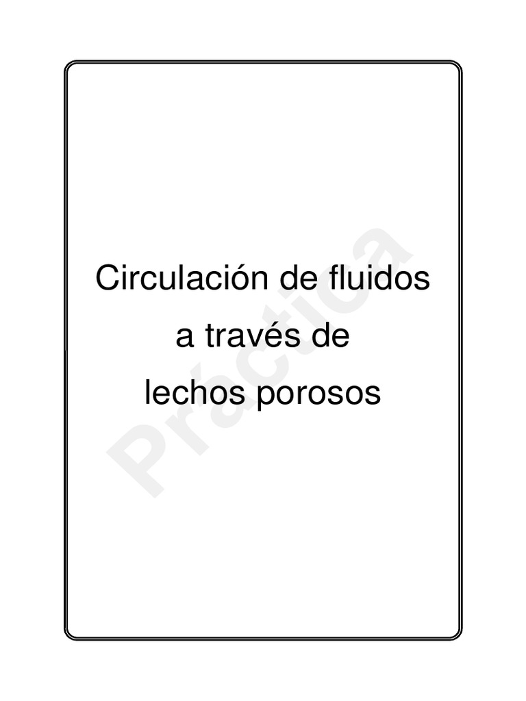 Lechos Porosos - Manual | PDF | Bomba | Presión