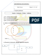 Examen Bimestral de Matemática