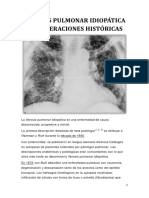 Fibrosis Pulmonar Idiopática. Consideraciones Históricas.