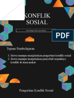 Konflik Sosial