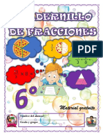 6° Cuadernillo de Fracciones - Profa. Kempis