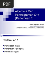 Algoritma Dan Pemrograman C Tipe Data